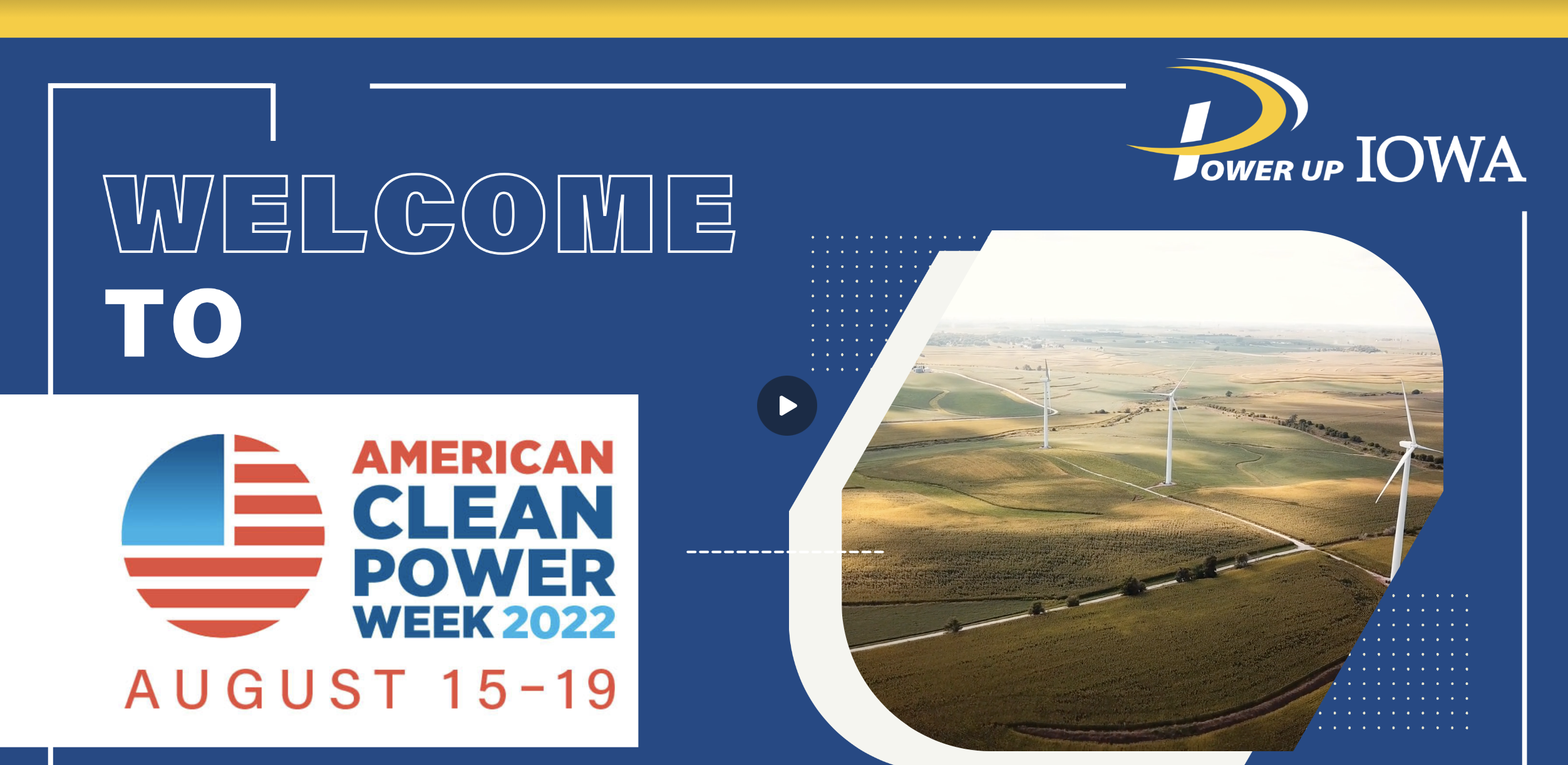 American Clean Power Week virtual conference Power Up Iowa